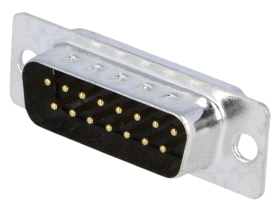 Konektor D-SUB 15pin MHDM15SP