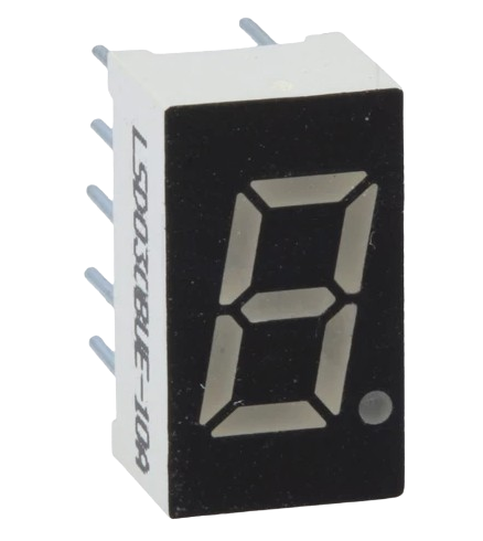 LED display 7-segmentni 1 karakter 8mm