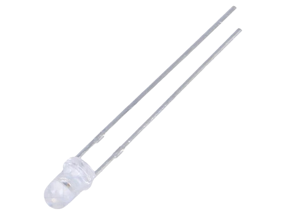 LED dioda žuta 3mm 2.2V