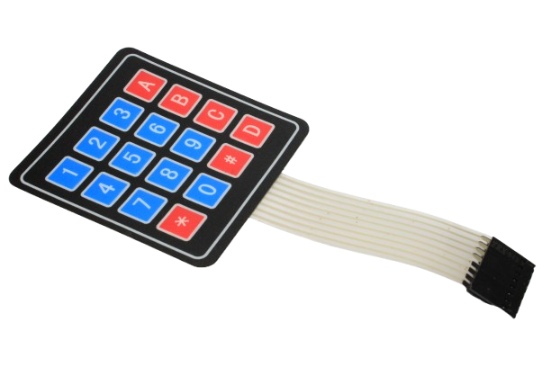 Arduino modul tastatura 4x4 8pin ZR543