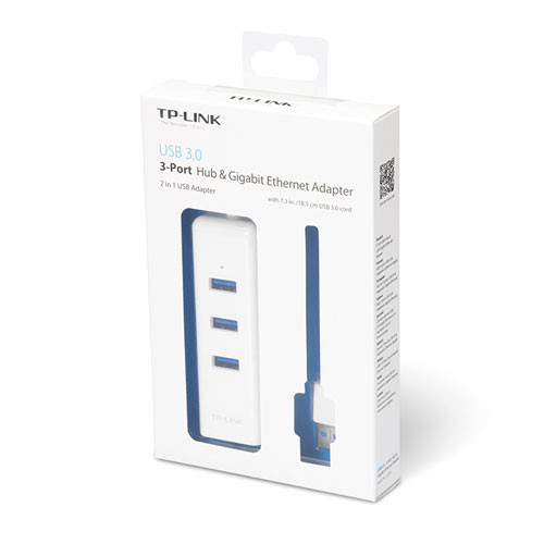 USB HUB TP-LINK 3u1 30cm