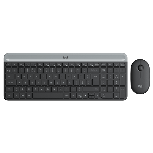 Set tastatura i miš LOGITECH MK470 Slim crna