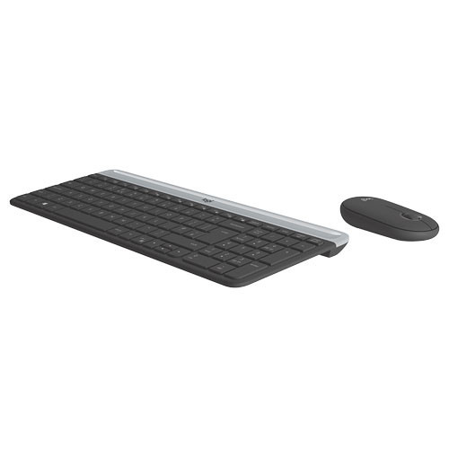 Set tastatura i miš LOGITECH MK470 Slim crna