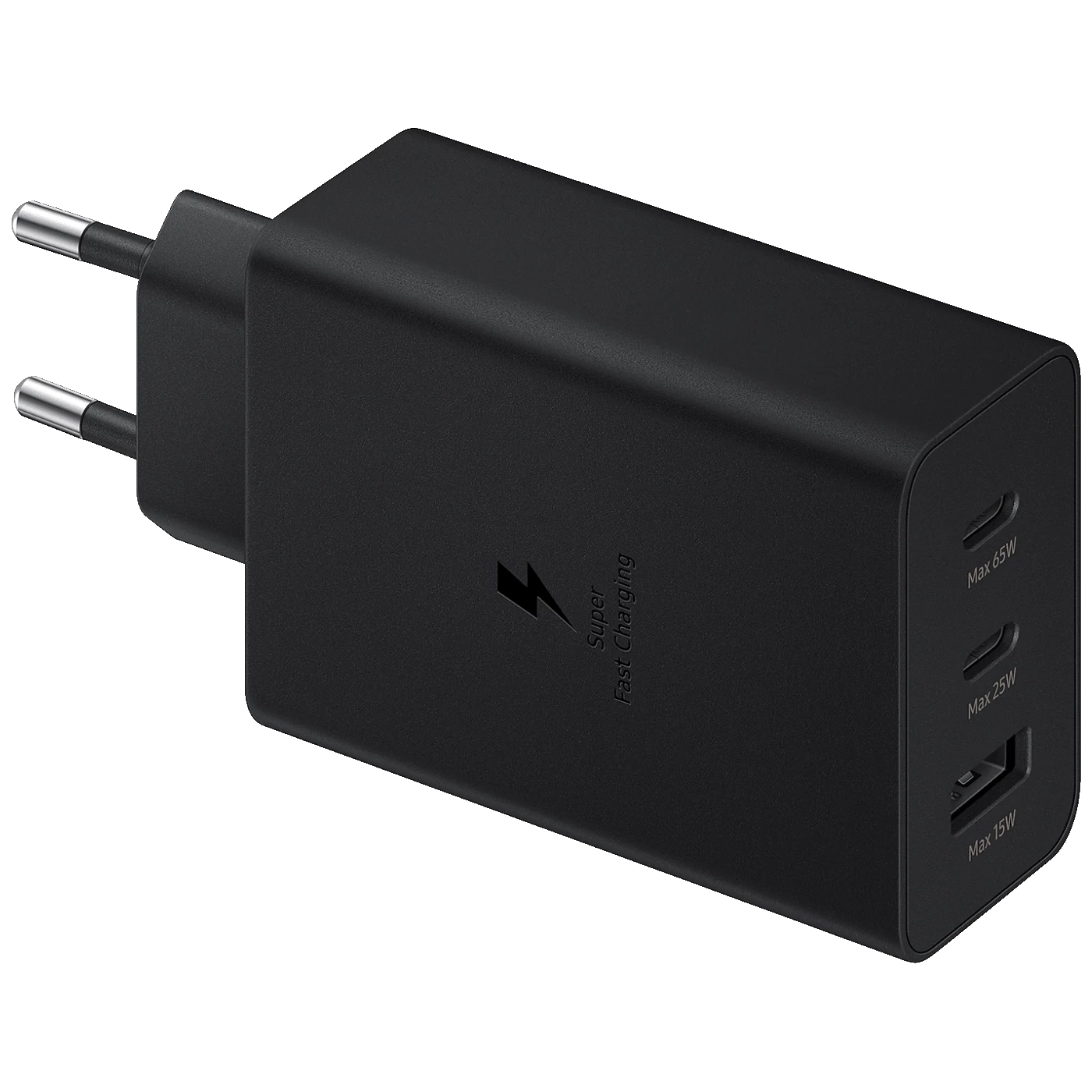 Punjač 2xUSB-C 1xUSB-A 65W SAMSUNG crni