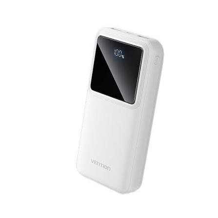 Prijenosni punjač powerbank sa displejom VENTION 22.5W 20000mAh bijeli