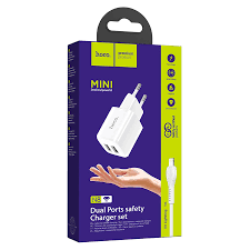 Punjač i kabal USB-A na Lightning HOCO