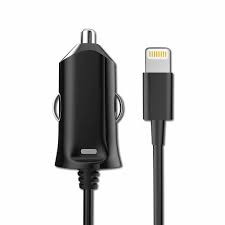 Auto punjač sa Lightning kablom 1m