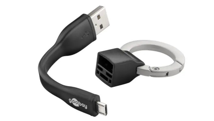 Micro USB kabel sa privjeskom za ključeve GOOBAY
