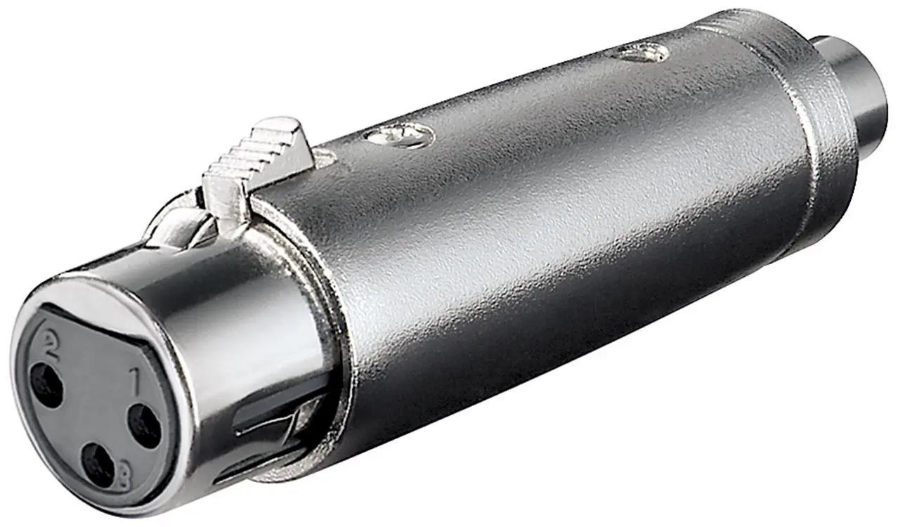 Audio adapter XLR 3 PIN na RCA Ž/Ž