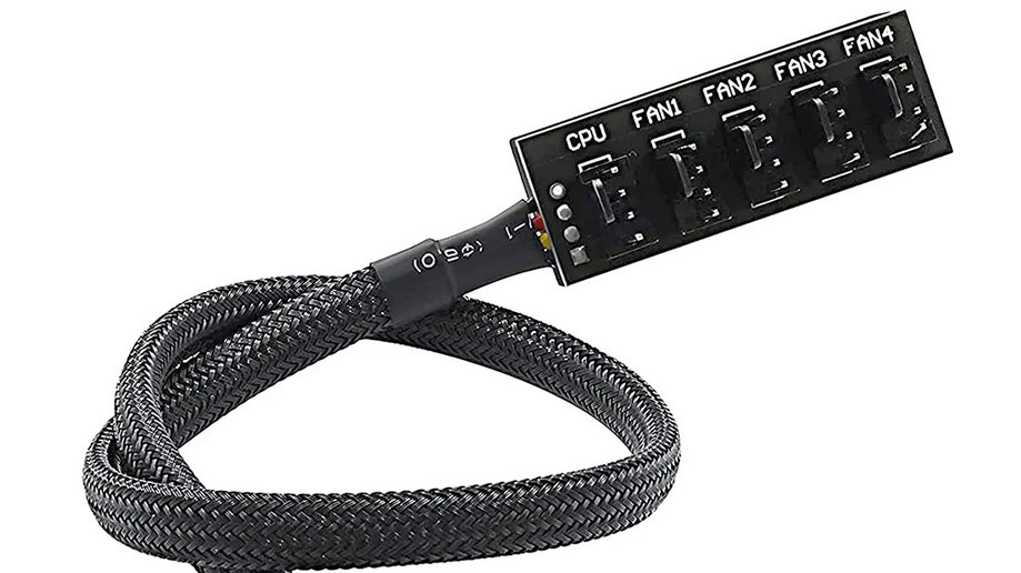 Razdjelnik za računarske ventilatore 5u1 4PIN PWM