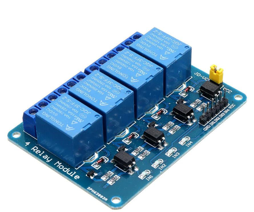 Relejni ARDUINO modul bežični WiFi 4-kanalni DC 5V 10A