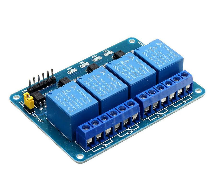 Relejni ARDUINO modul bežični WiFi 4-kanalni DC 5V 10A