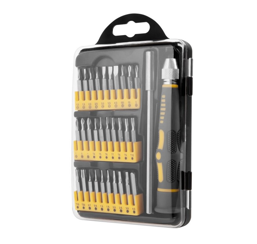 Set preciznih odvijača 32 nastavaka RB-1102