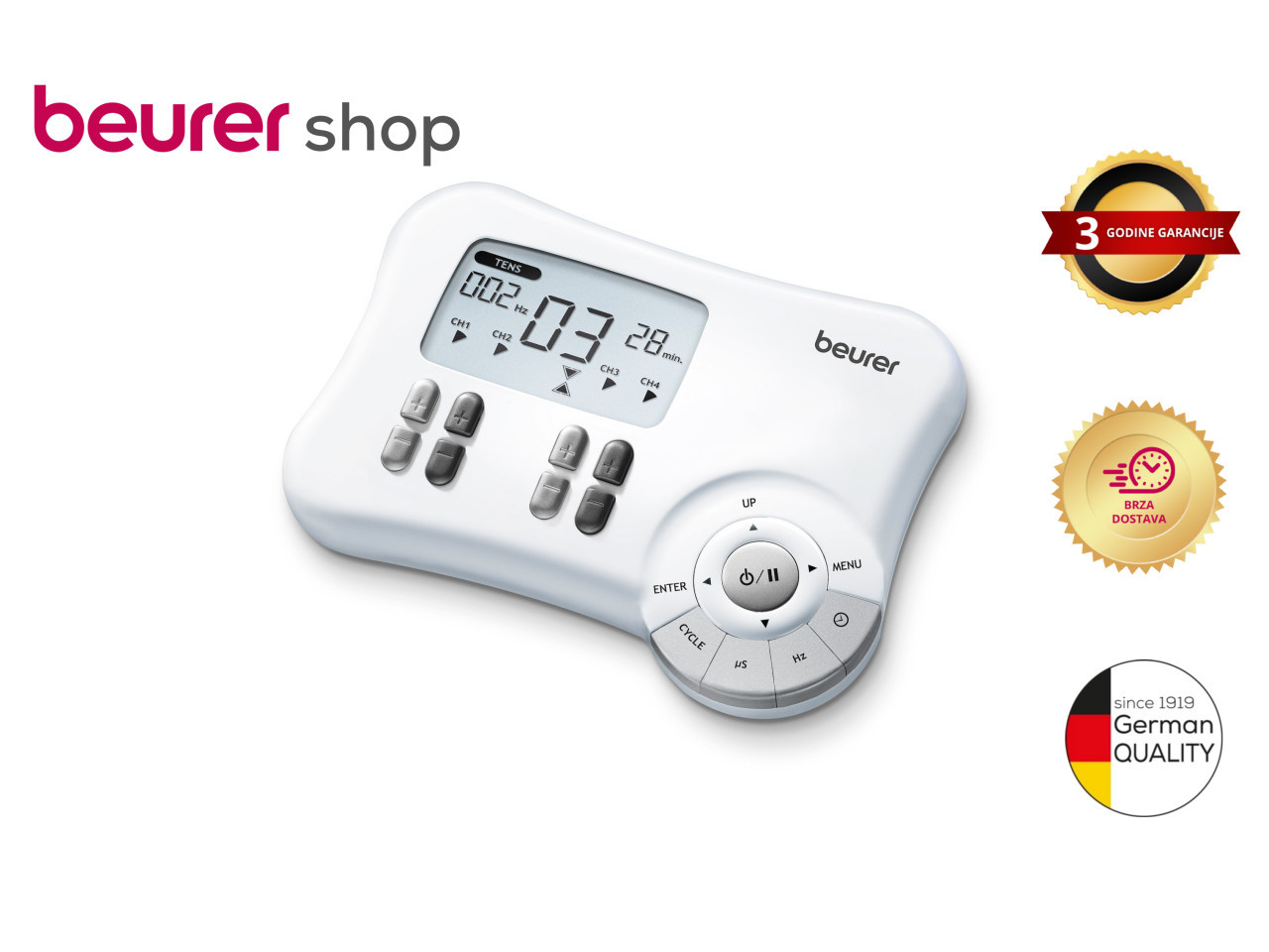 Digitalni TENS/EMS BEURER EM 80 3u1