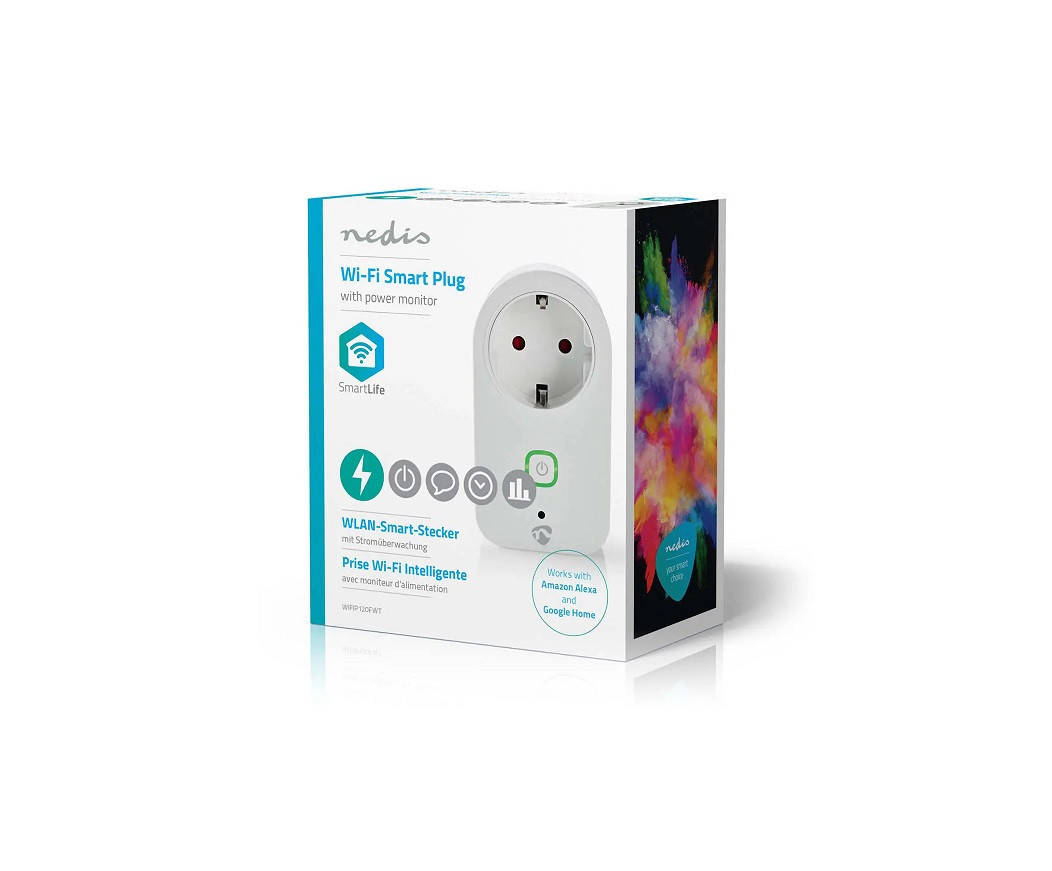 Pametna šuko utičnica WiFi NEDIS