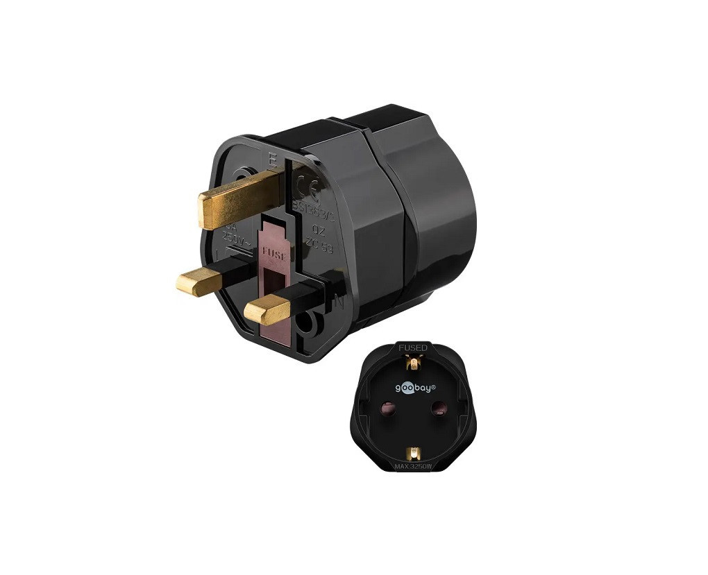 Travel adapter sa EU na UK
