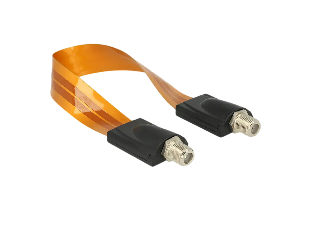 Antenski ravni kabal sa F konektorom 25cm
