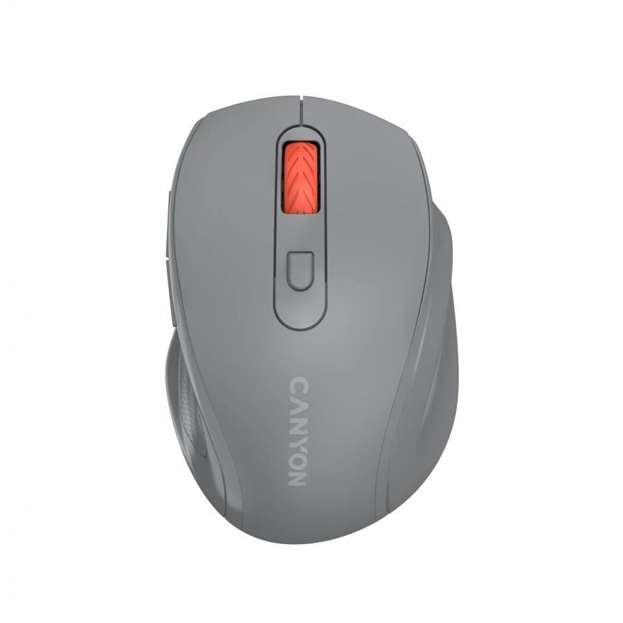 Ergonomski bežični miš CANYON CMSW20DG sivi