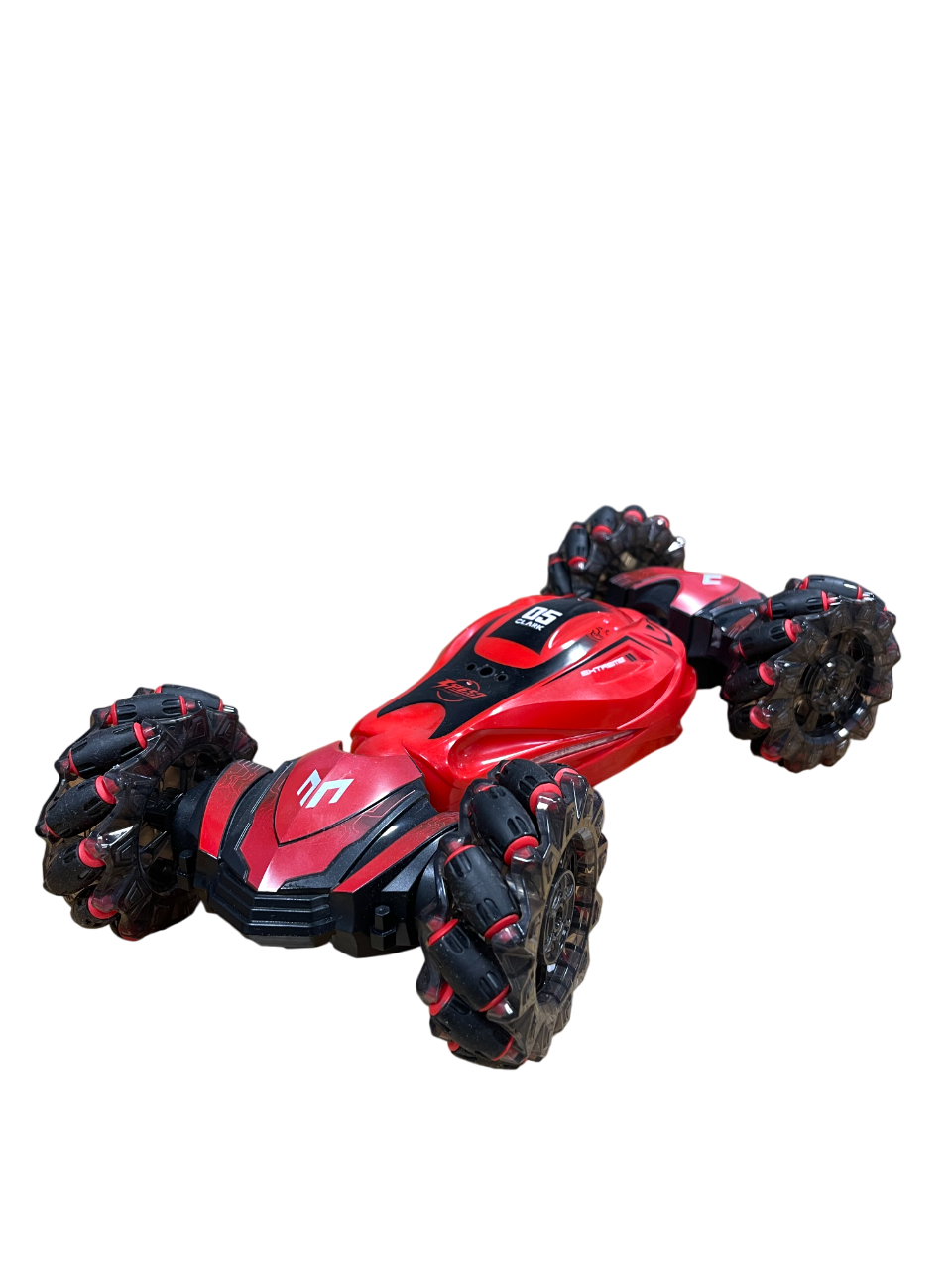 Dječiji autić sa daljinskim upravljačem RC Stunt 360 rotacija crveni