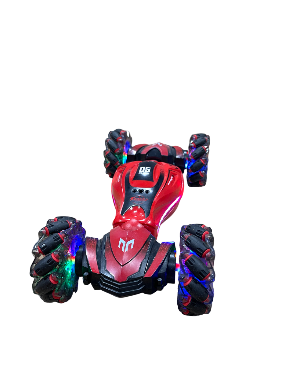 Dječiji autić sa daljinskim upravljačem RC Stunt 360 rotacija crveni