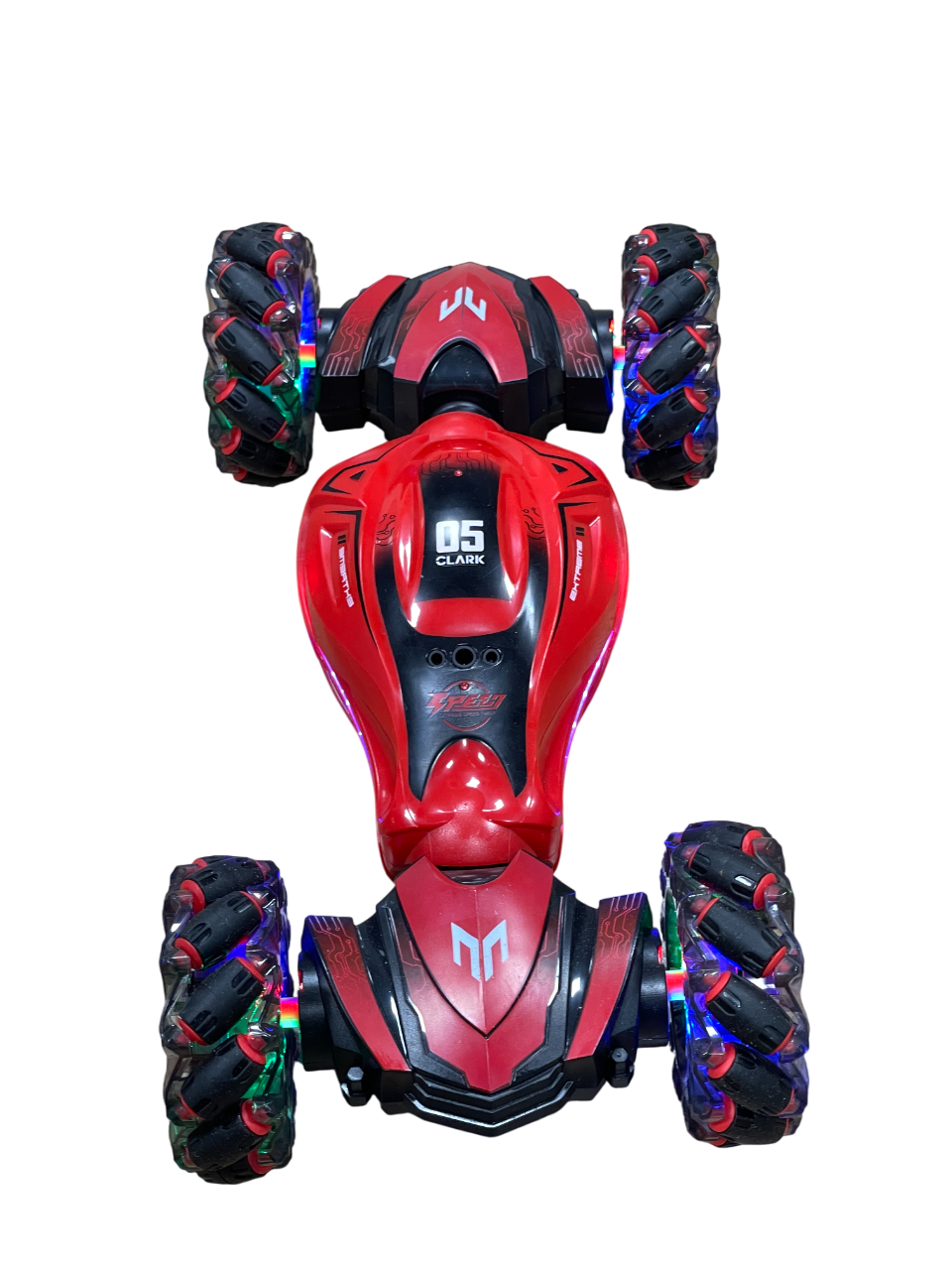 Dječiji autić sa daljinskim upravljačem RC Stunt 360 rotacija crveni