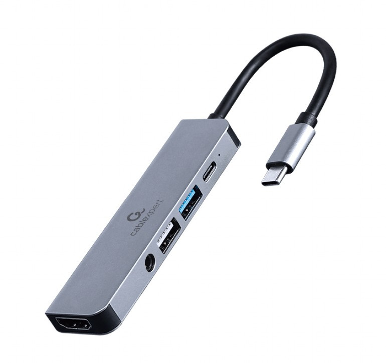 Multiport GEMBIRD 5u1 USB-C hub