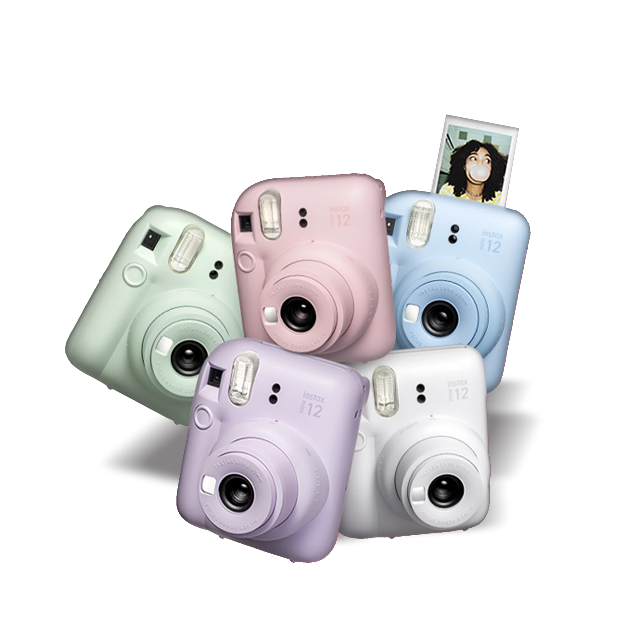 Fotoaparat Polaroid FUJIFILM INSTAX Mini 12  + film + futrola TRAVEL PACK