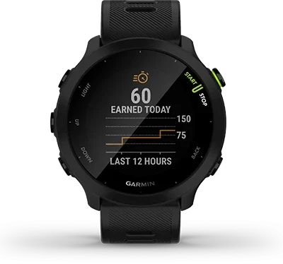 Pametni sat GARMIN Forerunner 55 Aqua pogledati aktivnost ukupnog intezivnog vježbanja