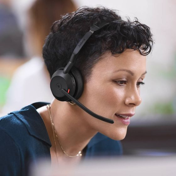 Bežične slušalice sa mikrofonom JABRA Evolve2 55 MS stereo USB-C