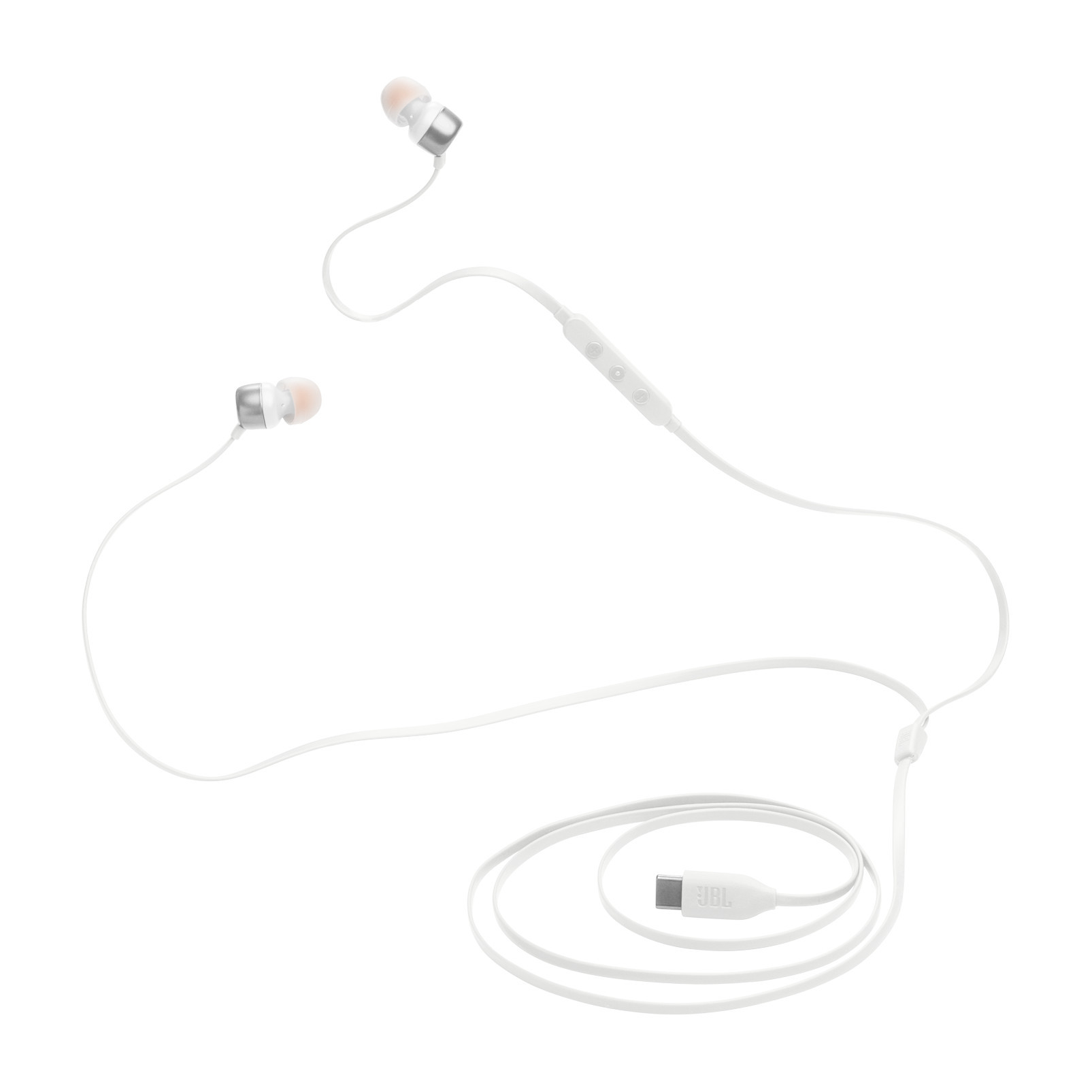 Slušalice JBL T310C USB-C bijele - slika 3