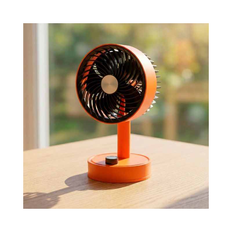 Bežični prijenosni stolni ventilator JOCCA narandžasta - slika 4