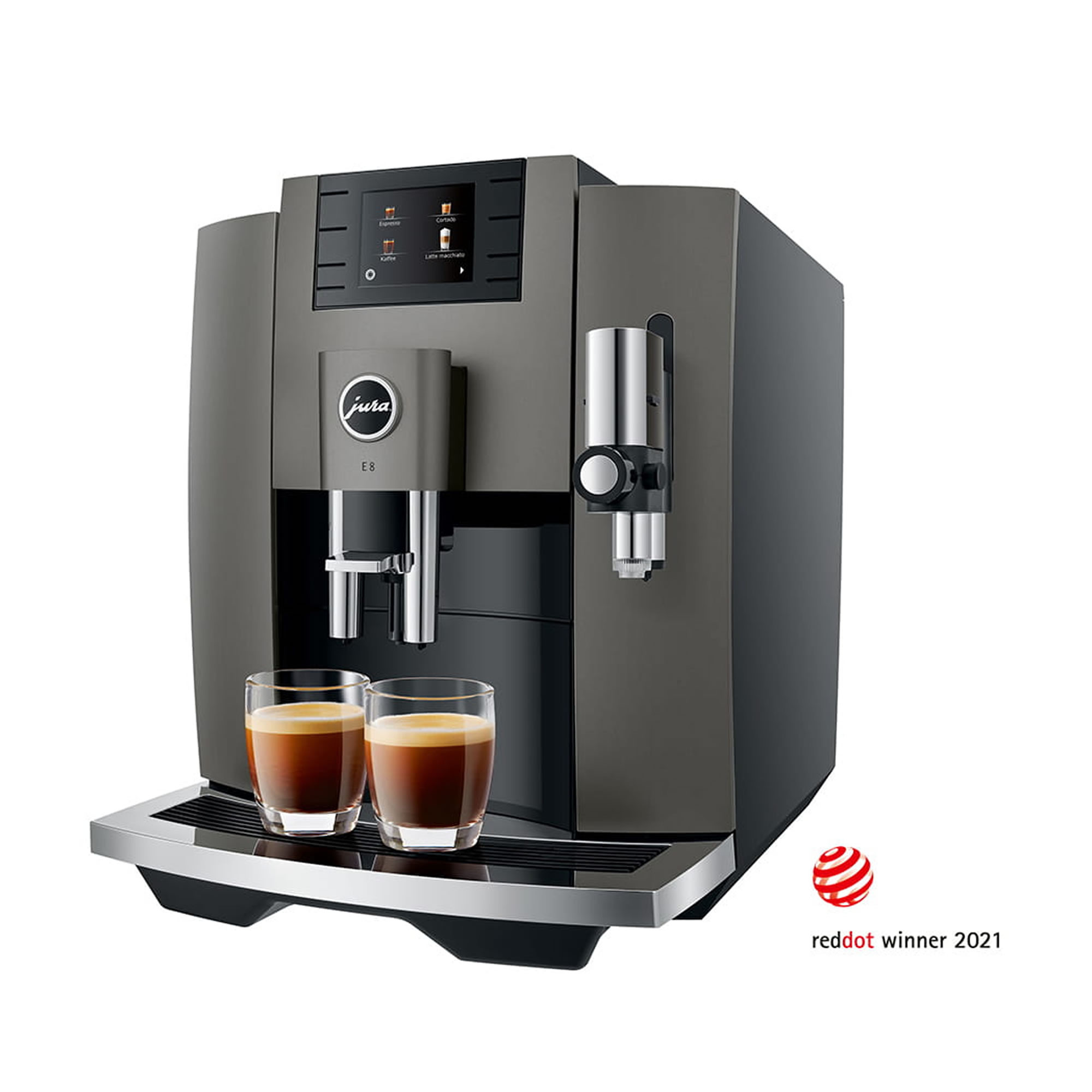 Aparat za kafu JURA E8 Dark inox