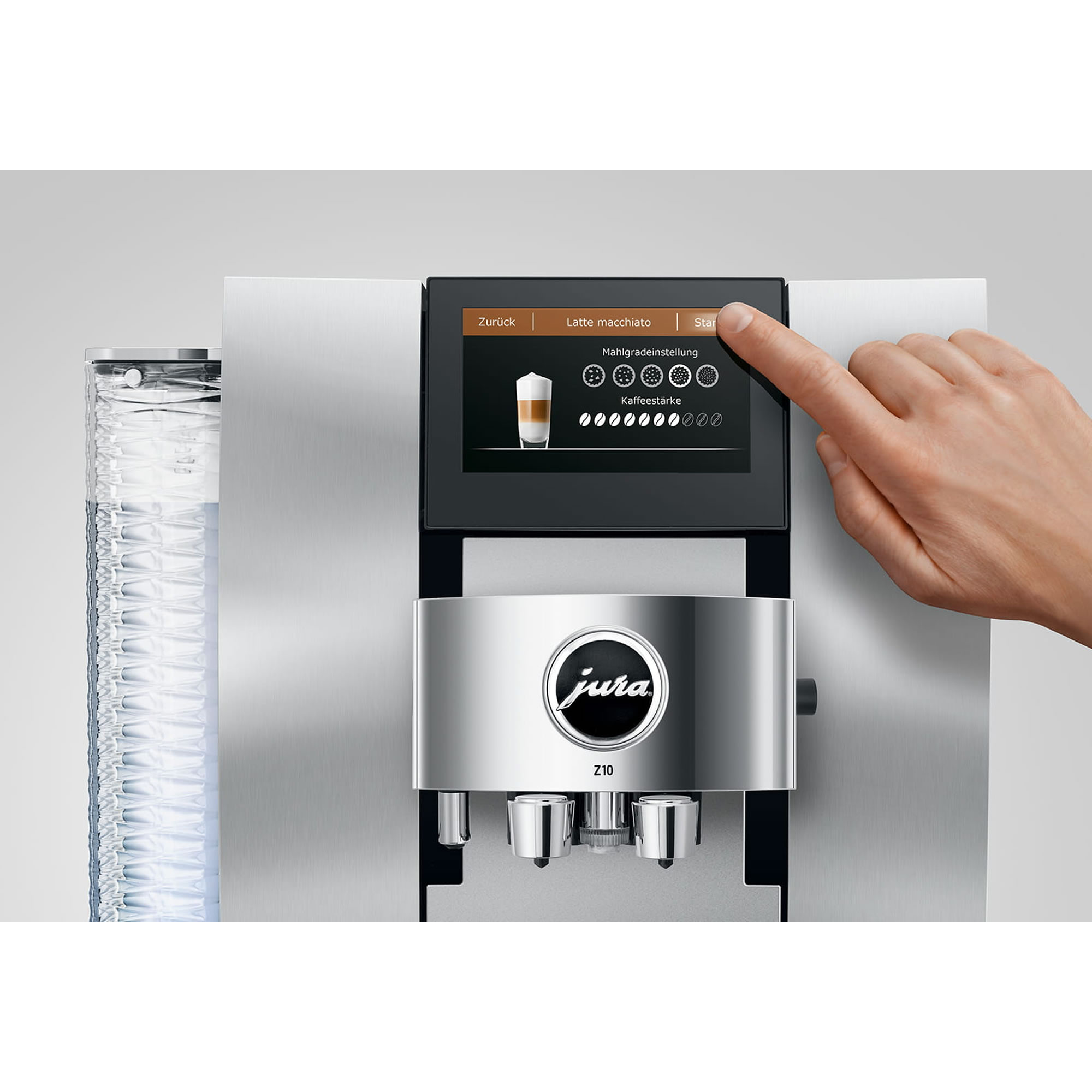 Aparat za kafu JURA Z10 Aluminium black