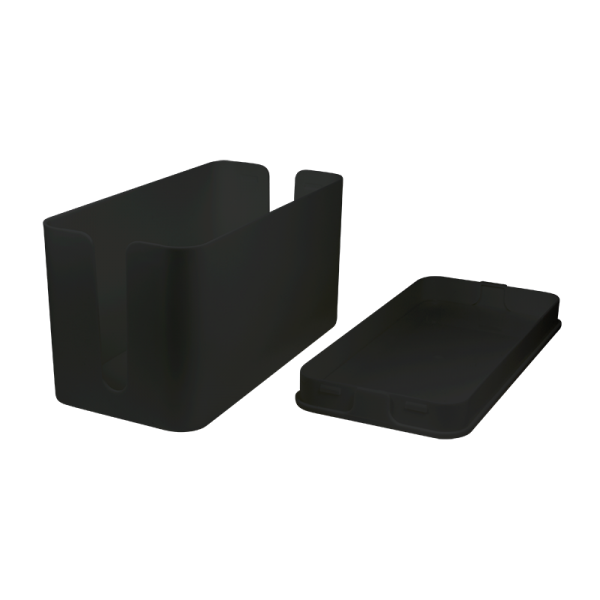 Zaštitna plastična kutija za produžne kablove LOGILINK crna