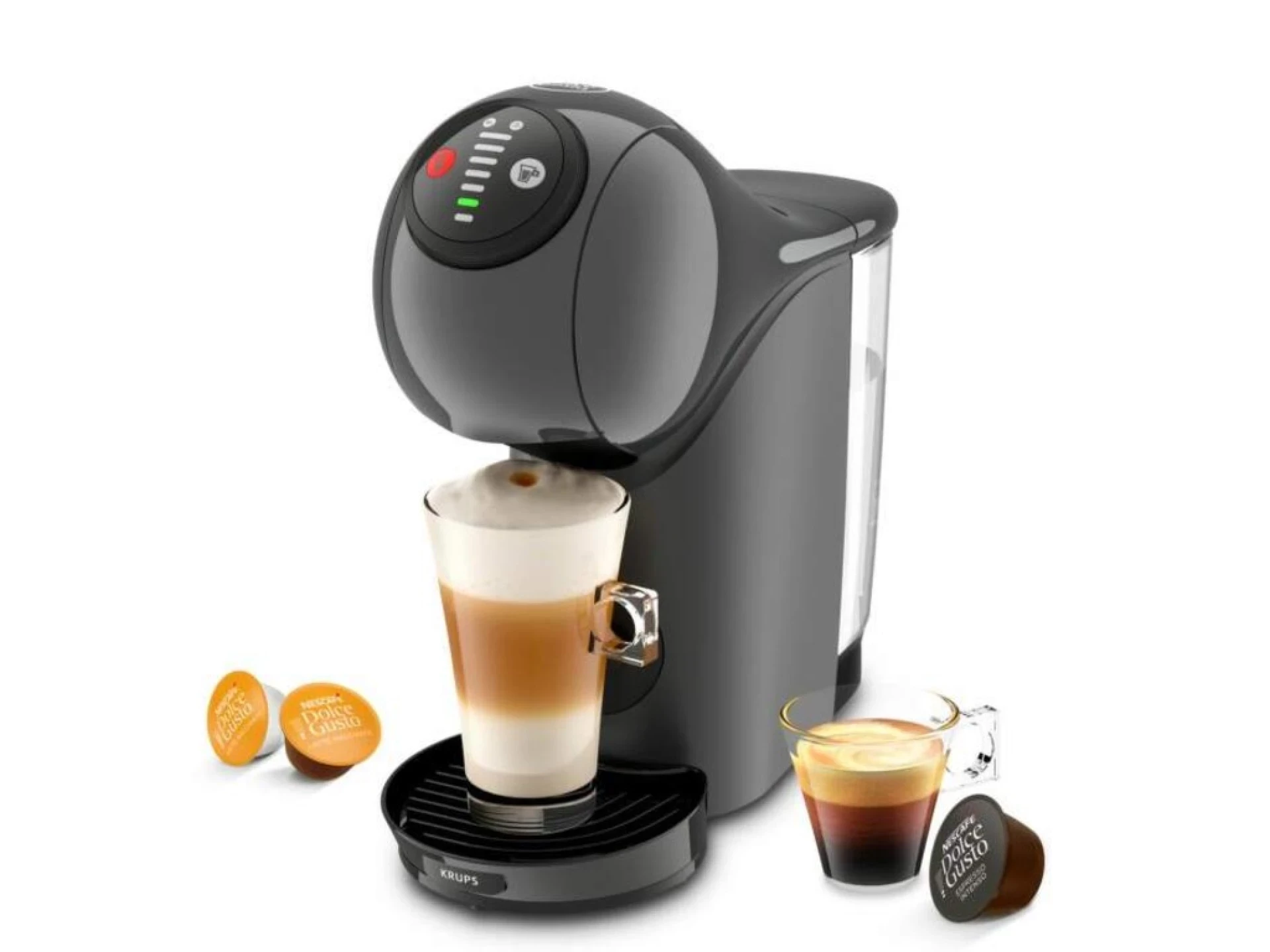 Aparat za kafu KRUPS Dolce Gusto KP243B10 NDG Genio S Touch Anthracite - slika 2