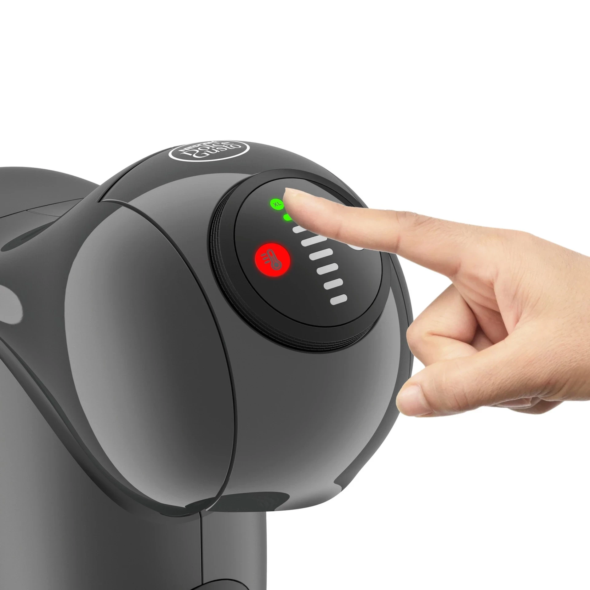 Aparat za kafu KRUPS Dolce Gusto KP243B10 NDG Genio S Touch Anthracite - slika 4