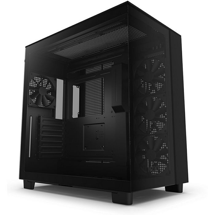 Kućište za računar H9 Flow Mid-tower ATX NZXT crno