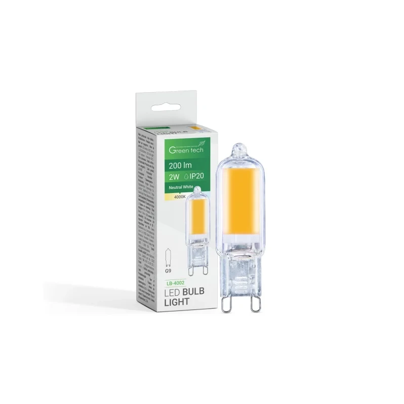 LED sijalica G9 2W 4000K G9 IP20 GREEN TECH LB-4002