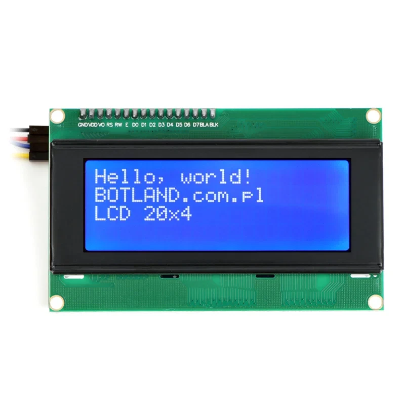 Alfanumerički LCD DISPLEJ 20x4 karaktera + I2C adapter ploča
