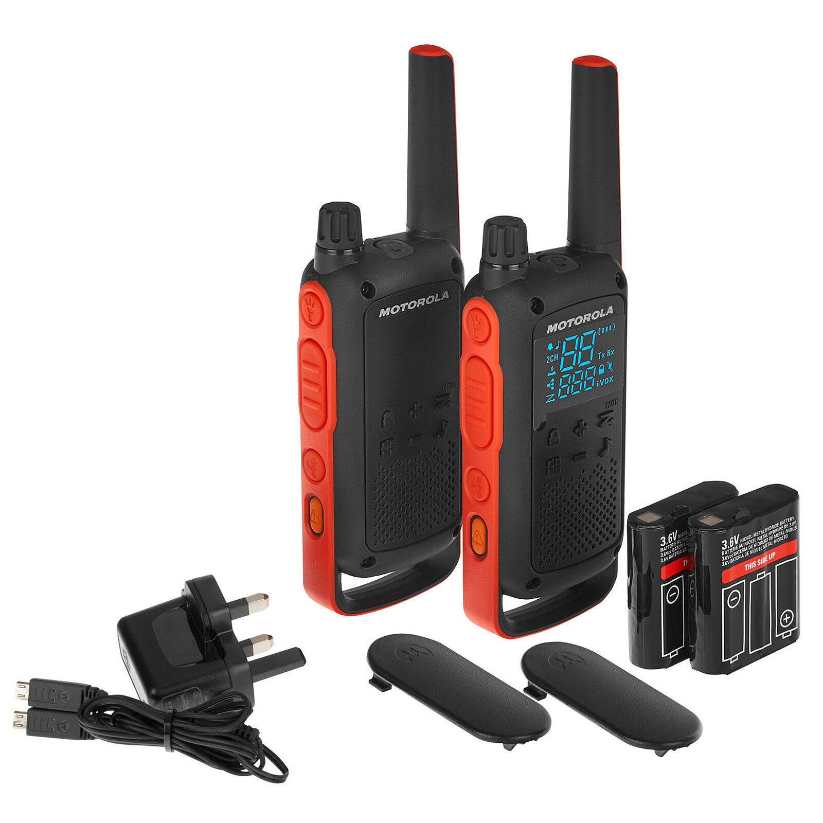 Radio stanice MOTOROLA walkie talkies T82 Adventure set 2/1