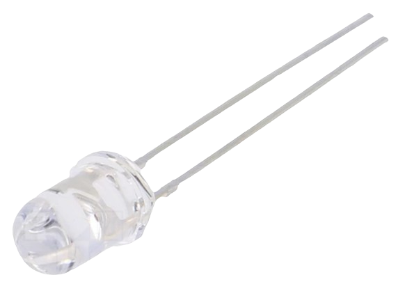 LED dioda žuta 2,54mm 12V