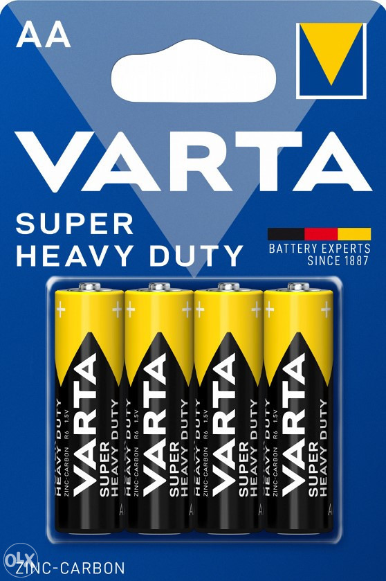 Baterija AA VARTA Super Heavy Duty