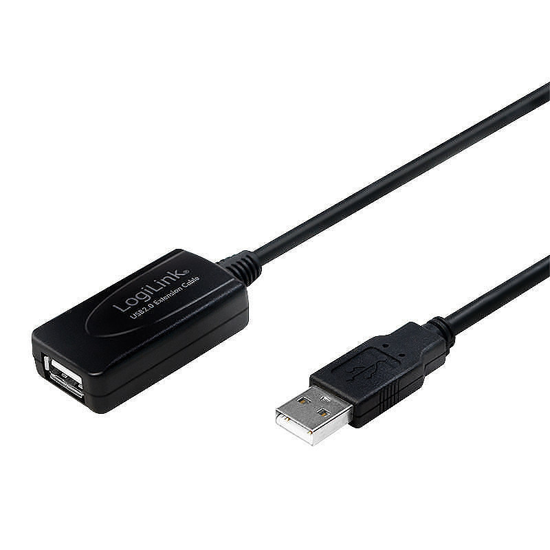 Aktivni produžni kabal USB 2.0 sa pojačalom 10m LOGILINK