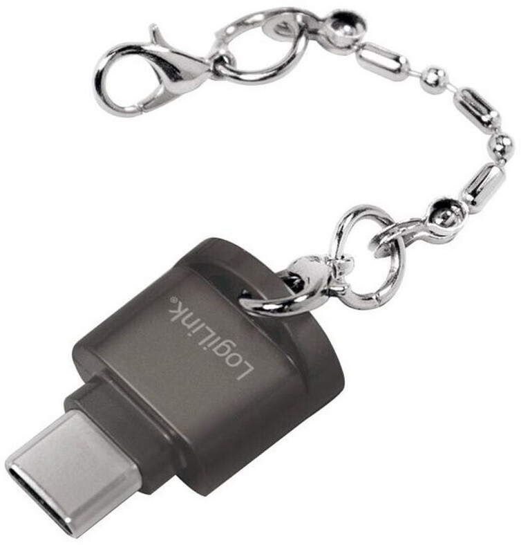 Čitač USB-C na microSD karticu kao privjesak ključeva LOGILINK
