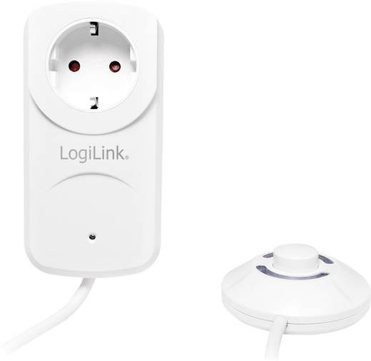 Utičnica šuko sa nožnim prekidačem LOGILINK