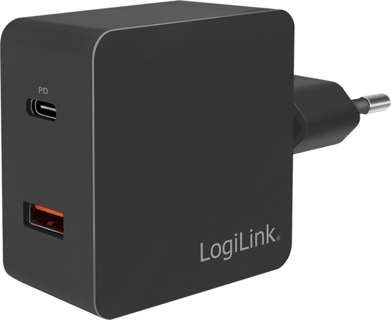 Punjač LOGILINK USB-C USB-A