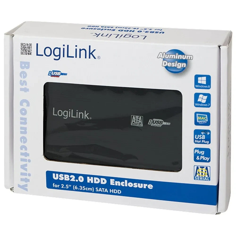 Eksterno HDD kućište 2.5" SATA LOGILINK UA0041B