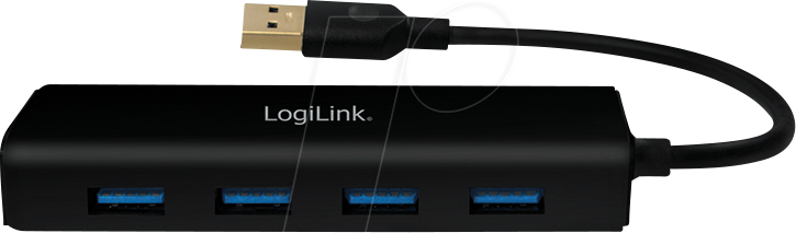 USB-A HUB LOGILINK 4u1 0.15m