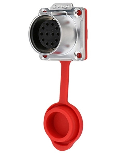 Industrijska utičnica LP24 IP67LP-24-J12SX-03-401