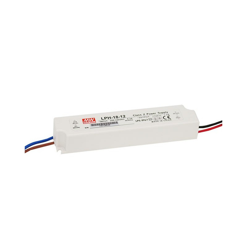 LED napajanje 18W 12V MEAN WELL LPH-18-12